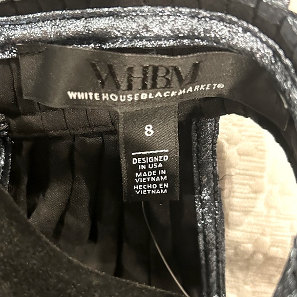 WHBM Halter Pleated Shell Top - Picture 5 of 5